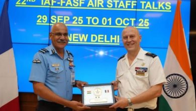 Photo of भारत-फ्रांस के बीच एयर स्टाफ वार्ता का सफल आयोजन