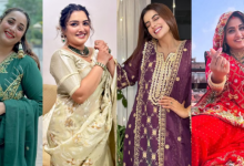 Photo of भोजपुरी अभिनेत्रियों के पारंपरिक लुक से लें इंस्पिरेशन