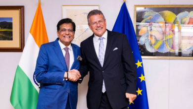 Photo of पीयूष गोयल का ब्रसेल्स दौरा संपन्न, बोले- दोनों अर्थव्यवस्थाओं के लिए लाभकारी ढांचा तैयार