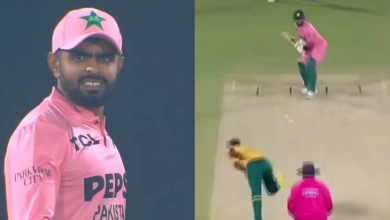Photo of बाबर आजम: पहले टपकाया लट्टू कैच और फिर डक पर हुए आउट