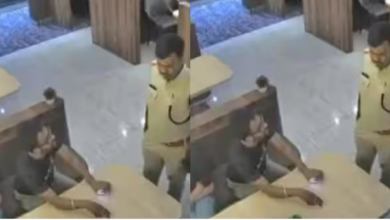 Photo of रेस्तरां में बैठे लड़का-लड़की से दारोगा ने की बदसलूकी, वीडियो पर भड़के लोग