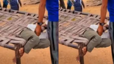 Photo of स्कूल नहीं जाने के चक्कर में चारपाई से लिपट गया बच्चा