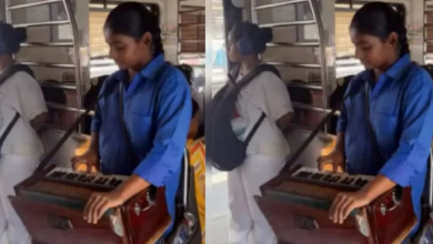 Photo of सुबह हारमोनियम बजाकर करती है कमाई, रात में होती है पढ़ाई