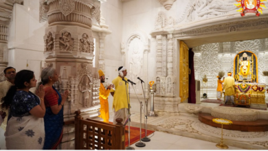 Photo of वित्त मंत्री निर्मला सीतारमण ने की रामलला की आरती