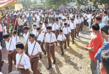 Photo of इंदौर में राष्ट्रीय स्वयंसेवक संघ के बाल स्वयंसेवक जयघोष के साथ निकले सड़कों पर