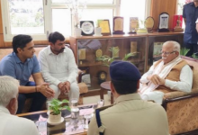 Photo of रोहतक में ASI का पोस्टमार्टम: केंद्रीय मंत्री मनोहर लाल परिजनों से मिले
