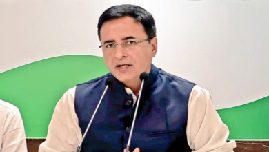 Photo of कांग्रेस नेता रणदीप सुरजेवाला को ग्रेनेड लॉन्चर से उड़ाने की धमकी
