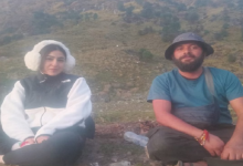 Photo of सारा अली खान ने शुरू की रुद्रनाथ की यात्रा, हेलीकॉप्टर से पहुंची थीं गोपेश्वर