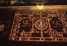 Photo of बरेली में 55 हजार दीपों से जगमग हुई पुलिस लाइन