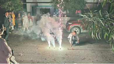 Photo of हरियाणा में सांसें फिर हुईं भारी: ग्रीन पटाखों की अनुमति का नहीं दिखा असर