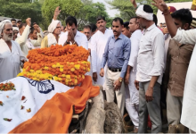 Photo of अनिल कुमार सशस्त्र सीमा बल जवान को ग्रामीणों ने दी अंतिम विदाई