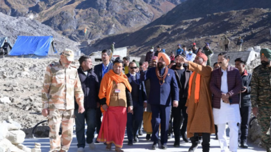 Photo of रुद्रप्रयाग: केदारनाथ धाम पहुंचे राज्यपाल