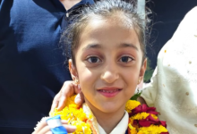 Photo of इंदौर की मणिकर्णिका को जिम्नास्ट स्पर्धा में गोल्ड मैडल मिला