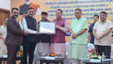 Photo of उत्तराखंड: नगर पालिका विकासनगर को मिला स्वच्छता पुरस्कार, सीएम धामी ने किया सम्मानित