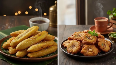 Photo of मॉनसून सीजन में एक बार केरल स्टाइल में बने केले के पकौड़े