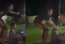 Photo of स्कूटी पर खड़े होकर स्टंट कर रहा था लड़का…