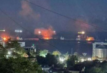 Photo of यूक्रेन ने रूस के तुआपेसे तेल बंदरगाह पर ड्रोन से बोला हमला