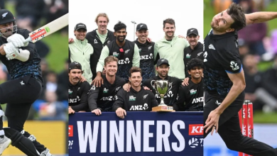 Photo of डफी और रॉबिनसन का धमाका…टी20 सीरीज में वेस्टइंडीज को बुरी तरह हराया