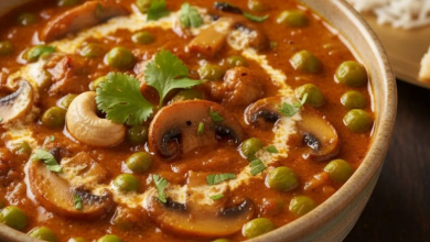 Photo of लंच हो या डिनर, ‘मटर मशरूम मसाला’ की ये आसान रेसिपी जीत लेगी सबका दिल