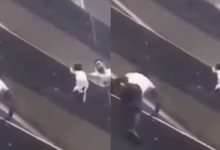 Photo of 8वीं मंजिल से गिरने ही वाला था बच्चा, मंजर देख लोगों की अटकी सांसें