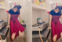 Photo of ‘मैं ससुराल नहीं जाऊंगी’ गाने पर रील बना रही थी लड़की…