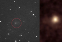 Photo of क्या ये एलियन है? धरती के पास दिखा अनोखा नजारा, NASA ने ली तस्वीरें