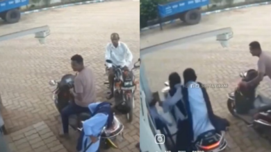 Photo of पापा की परियों ने स्कूटी लेकर पेट्रोल पंप पर मारी ऐसी खतरनाक एंट्री