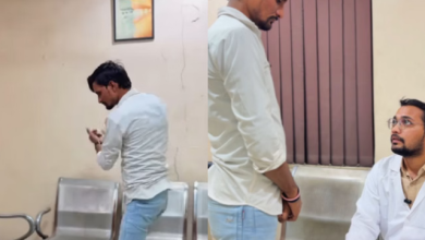 Photo of अस्पताल में डांस कर रील बना रहा था शख्स, तभी पहुंच गया डॉक्टर