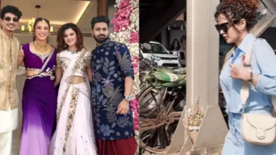 Photo of भाई पलाश से मिलने मुंबई के अस्पताल पहुंचीं पलक मुच्छल