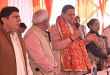 Photo of सीएम धामी पहुंचे धर्मनगरी, सभी तेरह अखाड़ों के साधु संतों का किया सम्मान