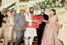 Photo of जवाहर सैनी के बेटे की शादी में शामिल हुए सीएम नायब सैनी