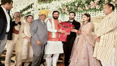 Photo of जवाहर सैनी के बेटे की शादी में शामिल हुए सीएम नायब सैनी