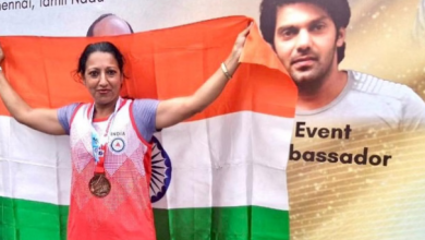 Photo of लुधियाना की टीचर जसवीर कौर ने एशियन मास्टर्स एथलेटिक चैंपियनशिप में जीता कांस्य