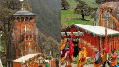 Photo of रुद्रप्रयाग: मध्यमहेश्वर मंदिर के कपाट शीतकाल के लिए बंद