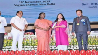 Photo of हरियाणा को राष्ट्रीय जल पुरस्कार में मिला सम्मान