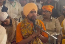 Photo of फिरोजपुर पहुंचे धीरेंद्र शास्त्री: सामूहिक विवाह समारोह में की शिरकत