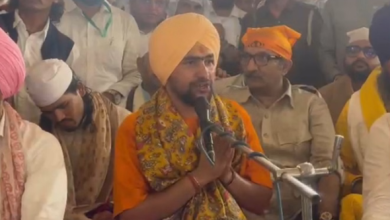 Photo of फिरोजपुर पहुंचे धीरेंद्र शास्त्री: सामूहिक विवाह समारोह में की शिरकत