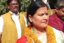 Photo of औराई की पहली बार की विधायक रमा निषाद ने ली शपथ