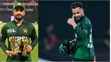 Photo of मोहम्‍मद नवाज के ऑलराउंड प्रदर्शन के दम पर जीता पाकिस्‍तान