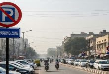 Photo of यमुनापार को जोड़ने वाले विकास मार्ग पर ट्रैफिक बेलगाम, नो पार्किंग जोन में खड़े रहते हैं वाहन