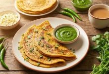 Photo of नाश्ते के लिए हेल्दी ऑप्शन है पनीर का चीला और तीखी हरी चटनी