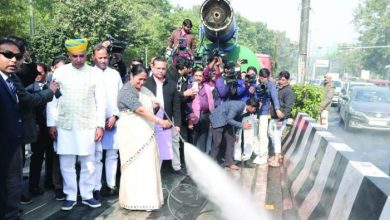 Photo of दिल्ली: प्रदूषण बढ़ने के बीच सीएम रेखा ने सफाई अभियान का किया नेतृत्व