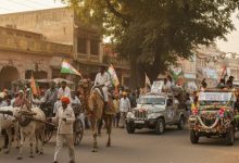 Photo of राजस्थान पंचायत चुनाव: चुनाव में खर्च सीमा दोगुनी, प्रचार में तांगा-ऊंट व बैलगाड़ी पर रोक