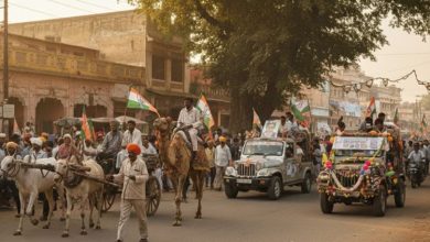 Photo of राजस्थान पंचायत चुनाव: चुनाव में खर्च सीमा दोगुनी, प्रचार में तांगा-ऊंट व बैलगाड़ी पर रोक