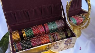 Photo of लाल-हरी, पीली या मल्टीकलर..रेनड्रॉप चूड़ियों का हर शेड दे रहा है लड़कियों को नया रूप