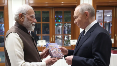 Photo of पीएम मोदी ने पुतिन को गिफ्ट की रूसी भाषा में लिखी गीता
