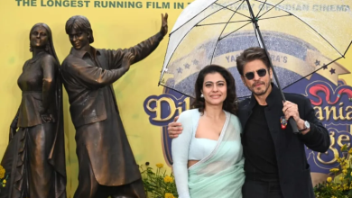 Photo of लंदन में बना DDLJ के राज-सिमरन का आइकॉनिक स्टैच्यू