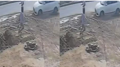 Photo of हाईवे पर तेज रफ्तार कार ने युवक को यूं उछाला कि रूह कांप उठे