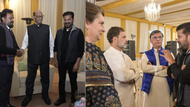 Photo of शरद पवार के घर खास रात्रिभोज, राहुल-प्रियंका, रेवंत रेड्डी और अजित पवार समेत कई शामिल