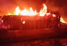 Photo of भोपाल के ऐशबाग में टिंबर मार्केट में भीषण आग, लाखों का माल जलकर खाक